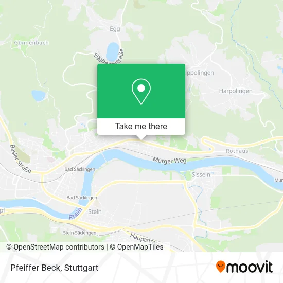 Pfeiffer Beck map