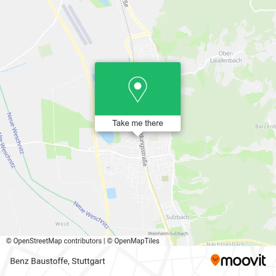 Benz Baustoffe map