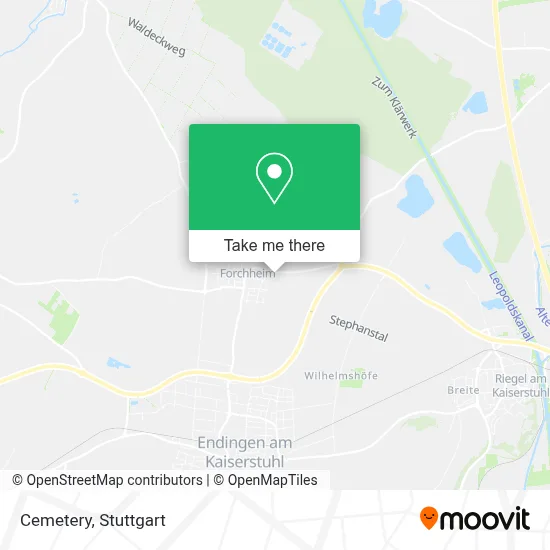 Friedhof map