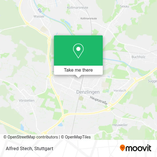 Alfred Stech map