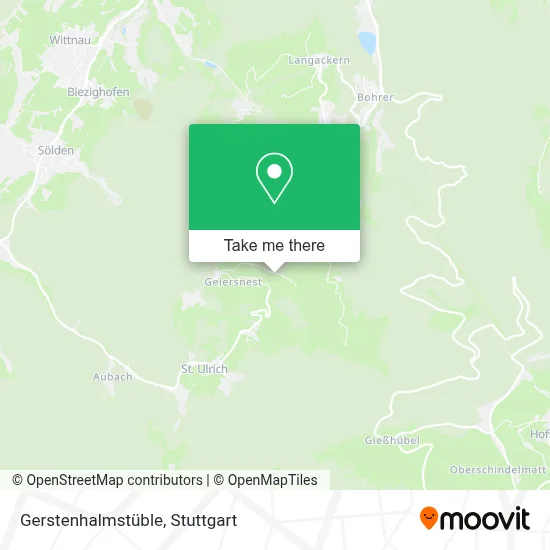 Gerstenhalmstüble map