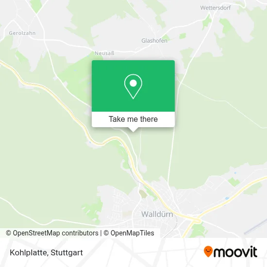 Kohlplatte map