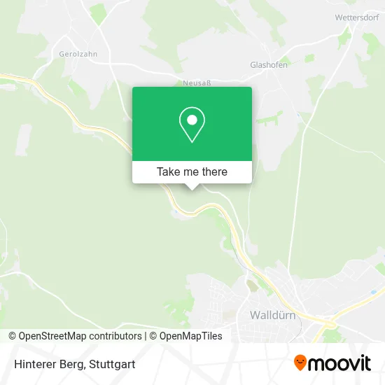 Hinterer Berg map