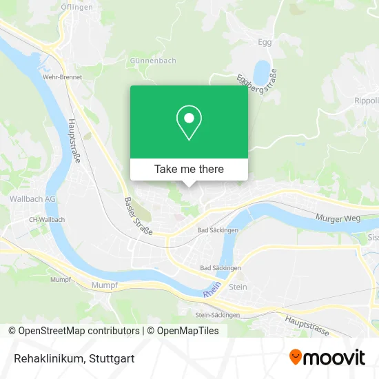 Rehaklinikum map
