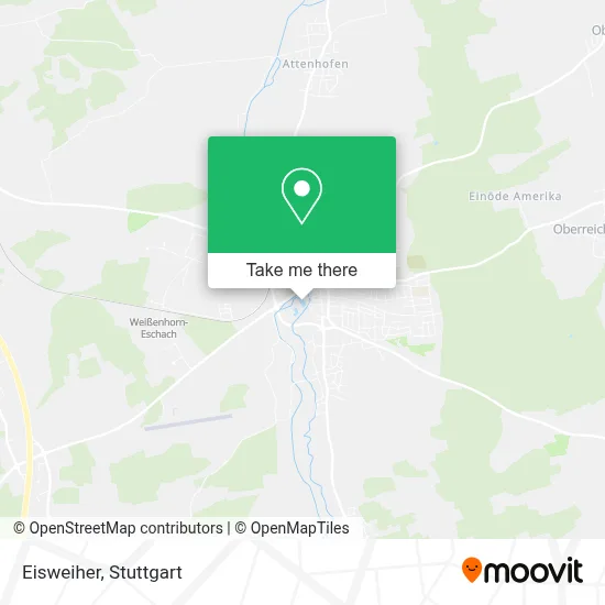 Eisweiher map