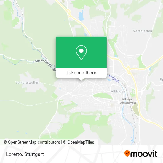 Loretto map