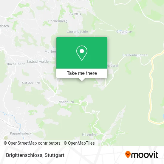 Brigittenschloss map