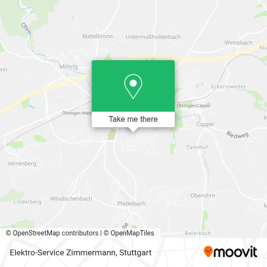 Elektro-Service Zimmermann map