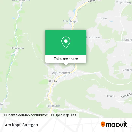 Am Kapf map