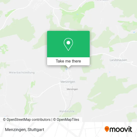 Menzingen map