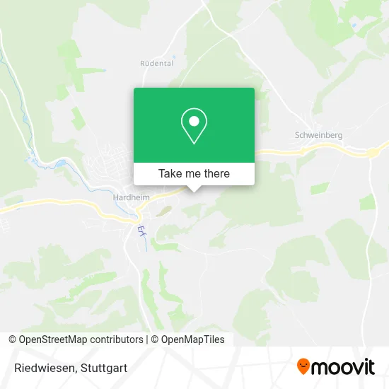 Riedwiesen map