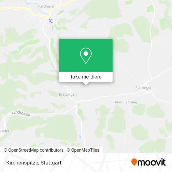 Kirchenspitze map