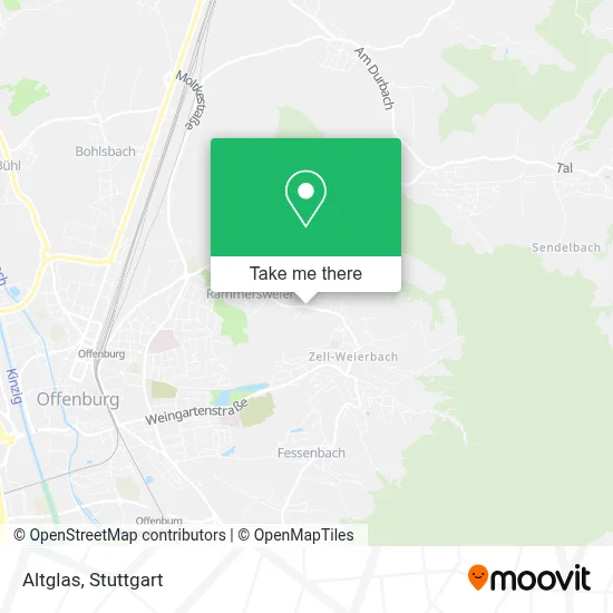 Altglas map