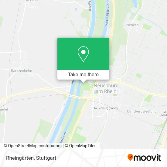Rheingärten map
