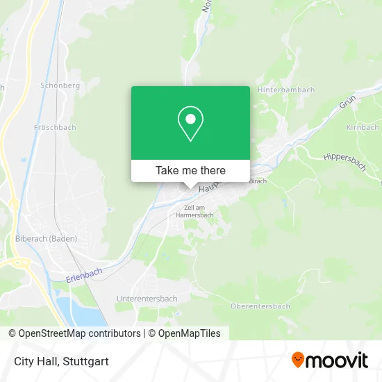 Rathaus map