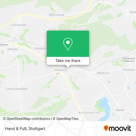 Hand & Fuß map
