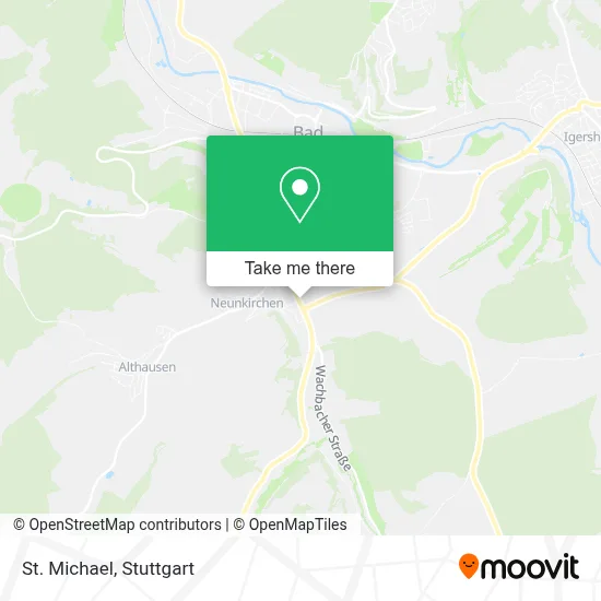 St. Michael map