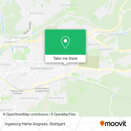 Ingeborg Herta Angress map