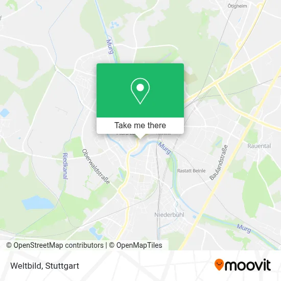 Weltbild map