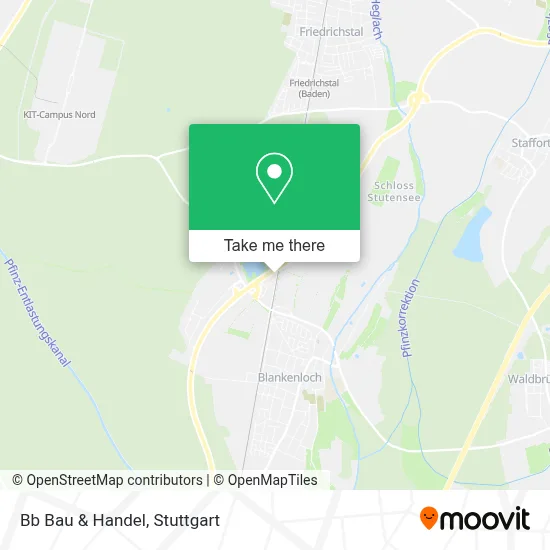 Bb Bau & Handel map