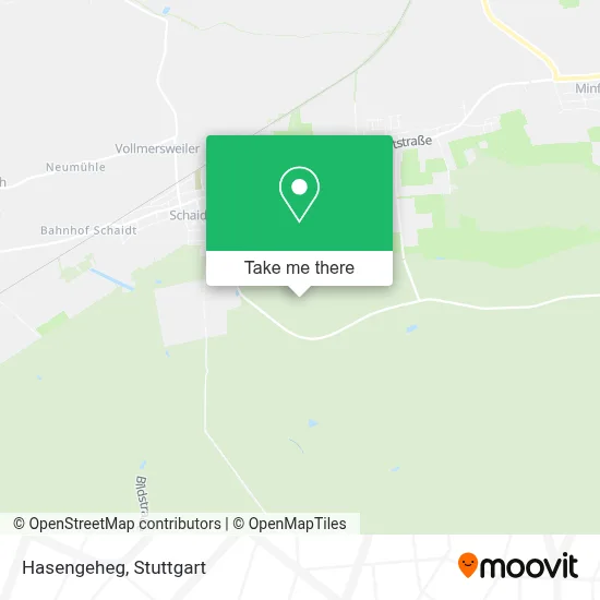 Hasengeheg map