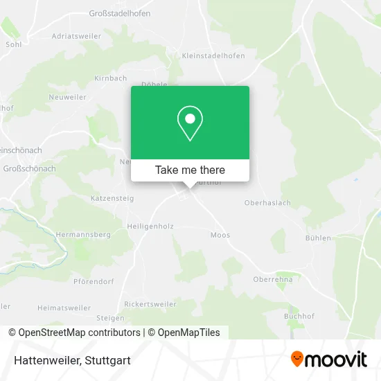 Hattenweiler map