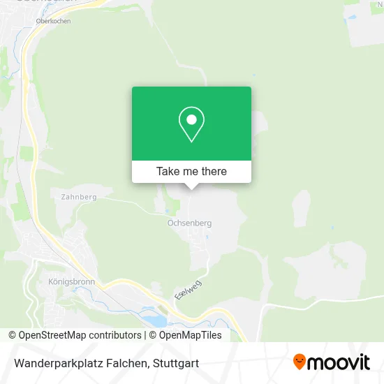 Wanderparkplatz Falchen map