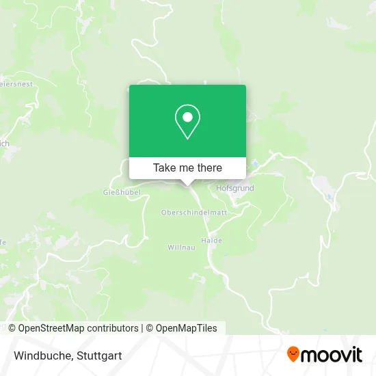 Windbuche map