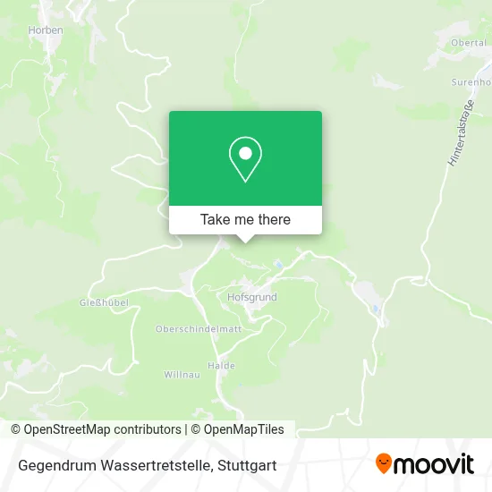 Gegendrum Wassertretstelle map