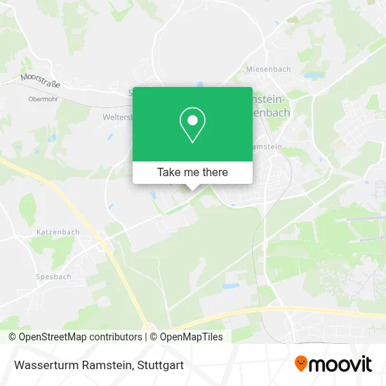 Wasserturm Ramstein map