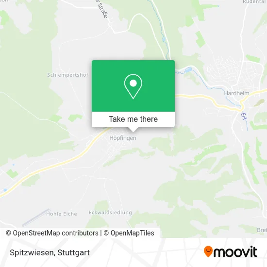 Spitzwiesen map