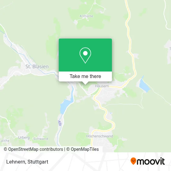 Lehnern map
