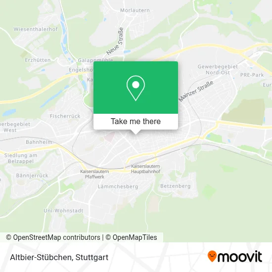 Altbier-Stübchen map