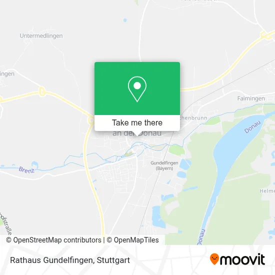 Rathaus Gundelfingen map