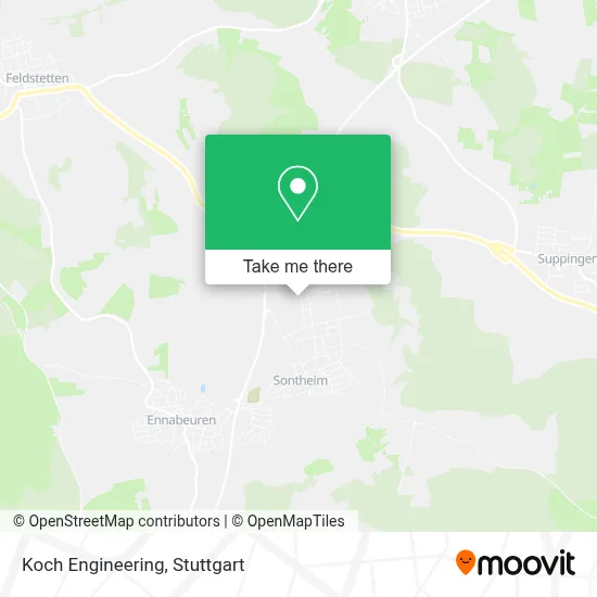 Koch Engineering map