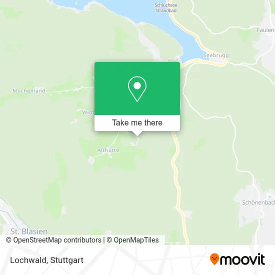Lochwald map