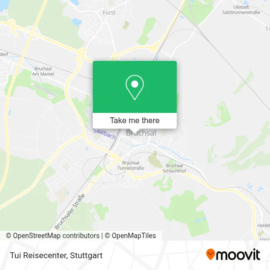 Tui Reisecenter map