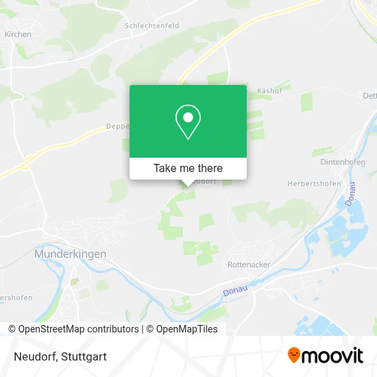 Neudorf map