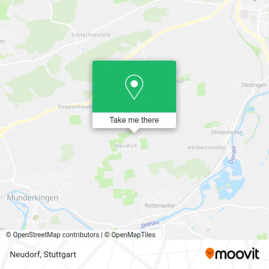 Neudorf map