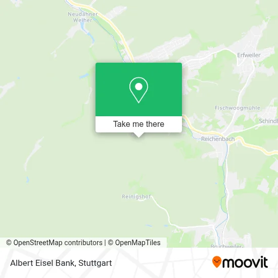 Albert Eisel Bank map