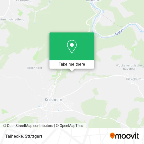 Talhecke map