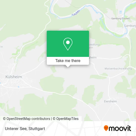 Unterer See map