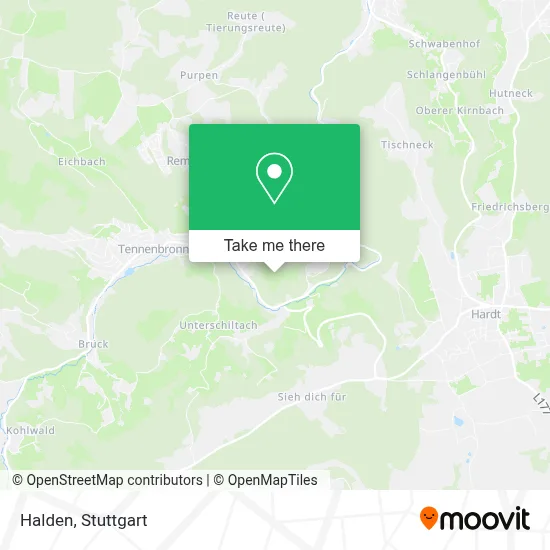 Halden map