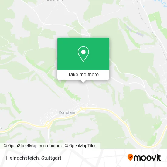 Heinachsteich map