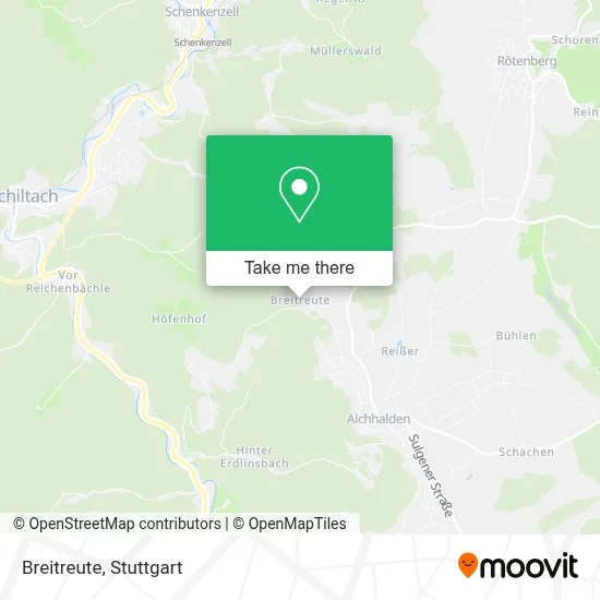 Breitreute map