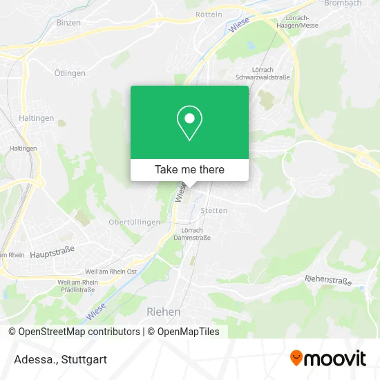 Adessa. map
