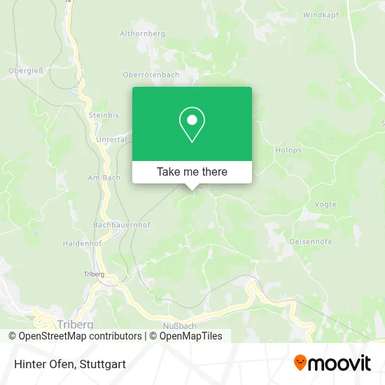 Hinter Ofen map