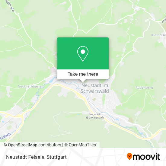 Neustadt Felsele map