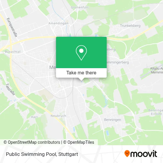 Freibad map