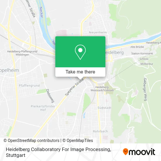 Heidelberg Collaboratory For Image Processing map